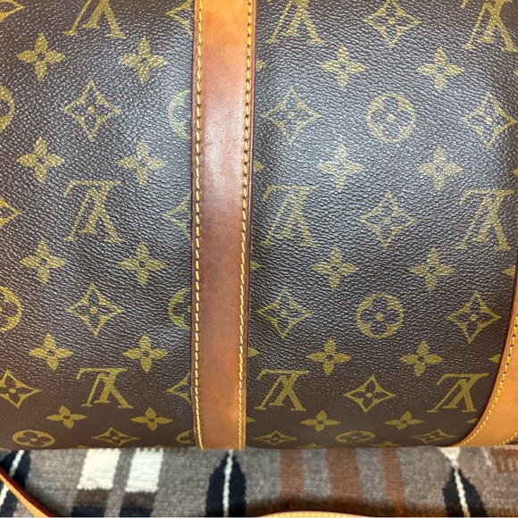 Louis Vuitton Vintage Brown Monogram Keepall 50. Made in France July 1992. - Picture 12 of 16